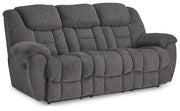 Foreside - Reclining Sofa - Charcoal - R&R Furniture Gallery (Fountain Valley, CA)