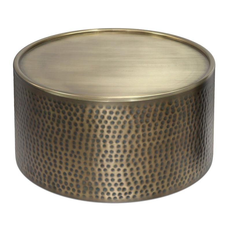 Corbin - Coffee Table - Antique Gold - R&R Furniture Gallery (Fountain Valley, CA)