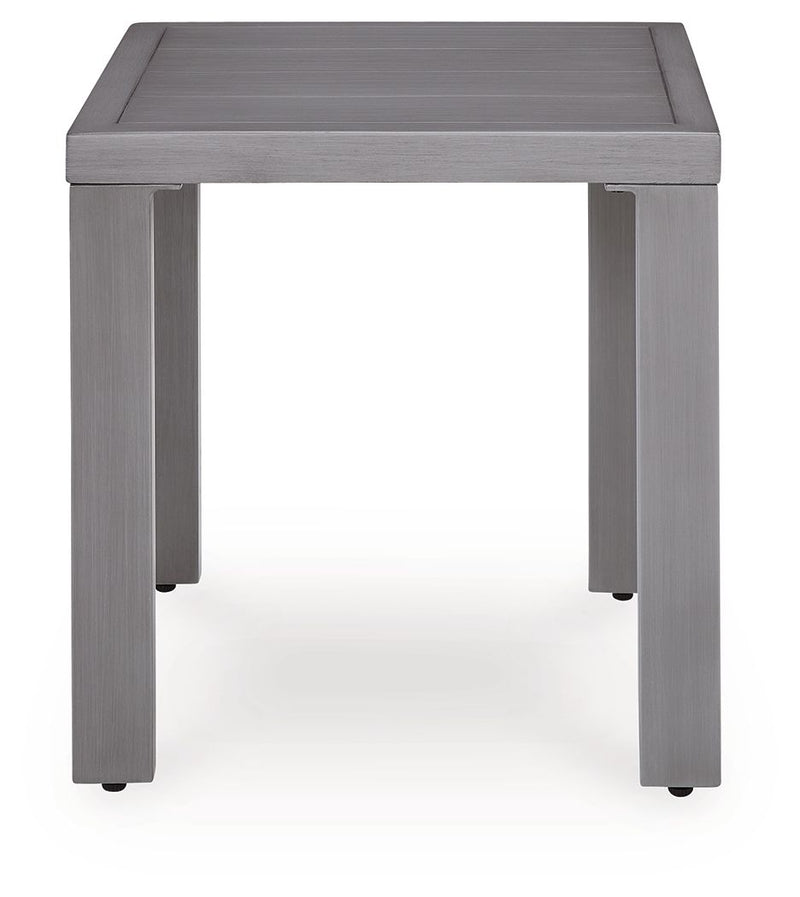 Half Moon Beach - Square End Table - Gray - R&R Furniture Gallery (Fountain Valley, CA)