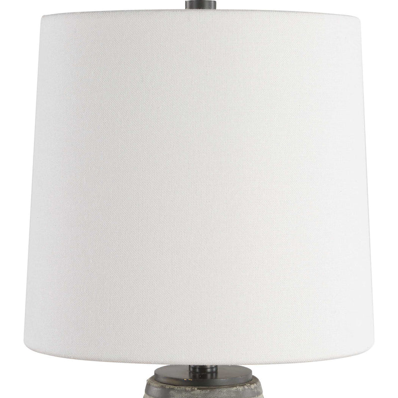 Wester - Ceramic Table Lamp - Brown,Gray