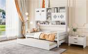 Daybed With All-In-One Cabinet And Shelf - R&R Furniture Gallery (Fountain Valley, CA)