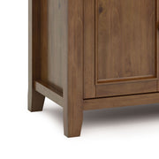 Amherst - TV Media Stand - Medium Saddle Brown - R&R Furniture Gallery (Fountain Valley, CA)