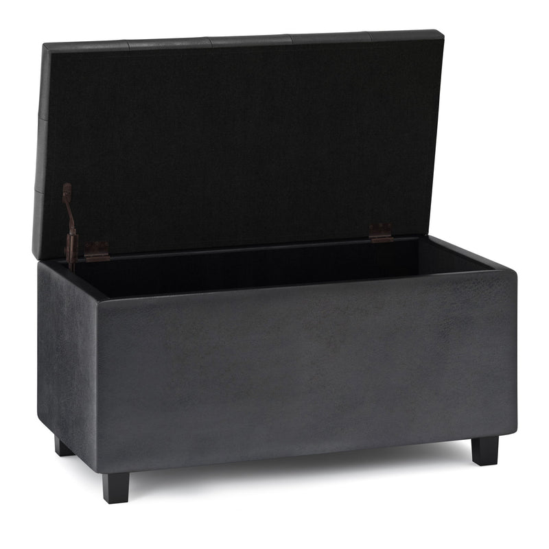 Cosmopolitan - Upholstered Storage Ottoman - R&R Furniture Gallery (Fountain Valley, CA)