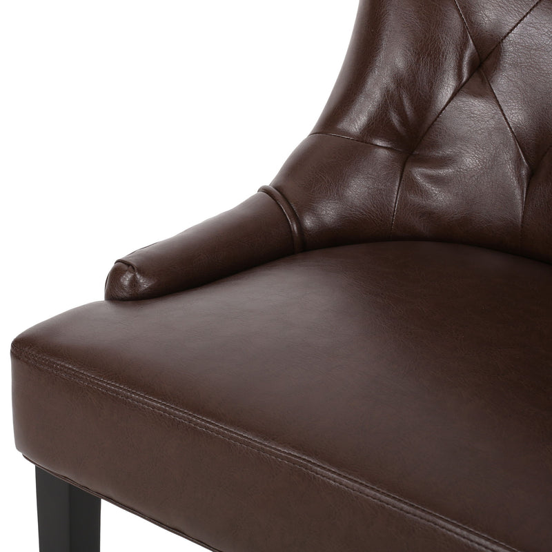 Cheney - Contemporary Dining Chair Tufted Upholstery (Set of 2) - R&R Furniture Gallery (Fountain Valley, CA)