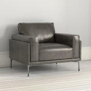 Transitional Fabric Chair - Dark Gray - R&R Furniture Gallery (Fountain Valley, CA)