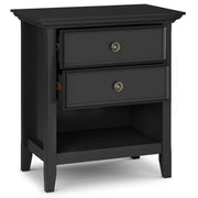 Amherst - Bedside Table, Handcrafted - R&R Furniture Gallery (Fountain Valley, CA)