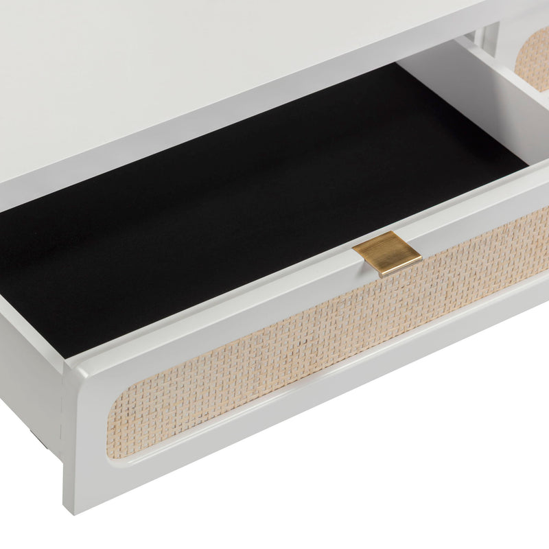 Patty - Rattan Console Desk - R&R Furniture Gallery (Fountain Valley, CA)