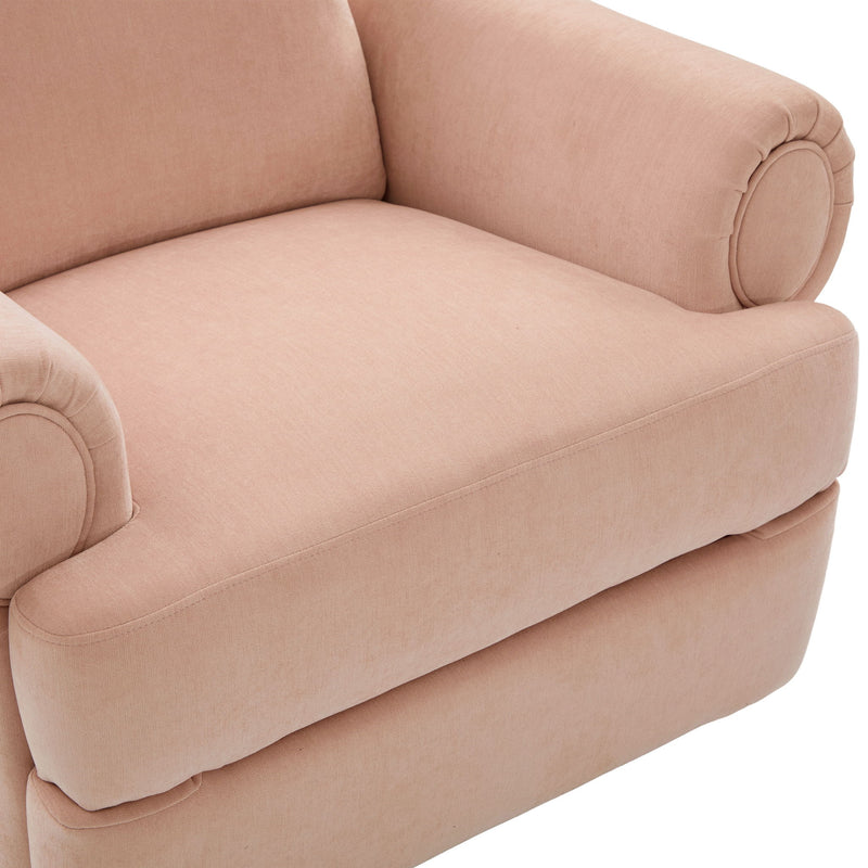 Manual Swivel Recliner Rocker Chair With Adjustable Backrest - R&R Furniture Gallery (Fountain Valley, CA)