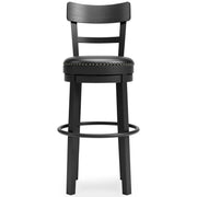Valebeck - Tall Upholstered Swivel Barstool - R&R Furniture Gallery (Fountain Valley, CA)