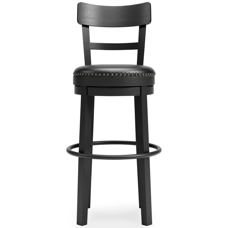 Valebeck - Tall Upholstered Swivel Barstool - R&R Furniture Gallery (Fountain Valley, CA)