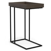 Gallagher - C-Side Table - Walnut Brown - R&R Furniture Gallery (Fountain Valley, CA)