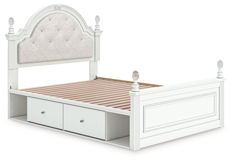 Kozlani - Upholstered Panel Storage Bed - R&R Furniture Gallery (Fountain Valley, CA)