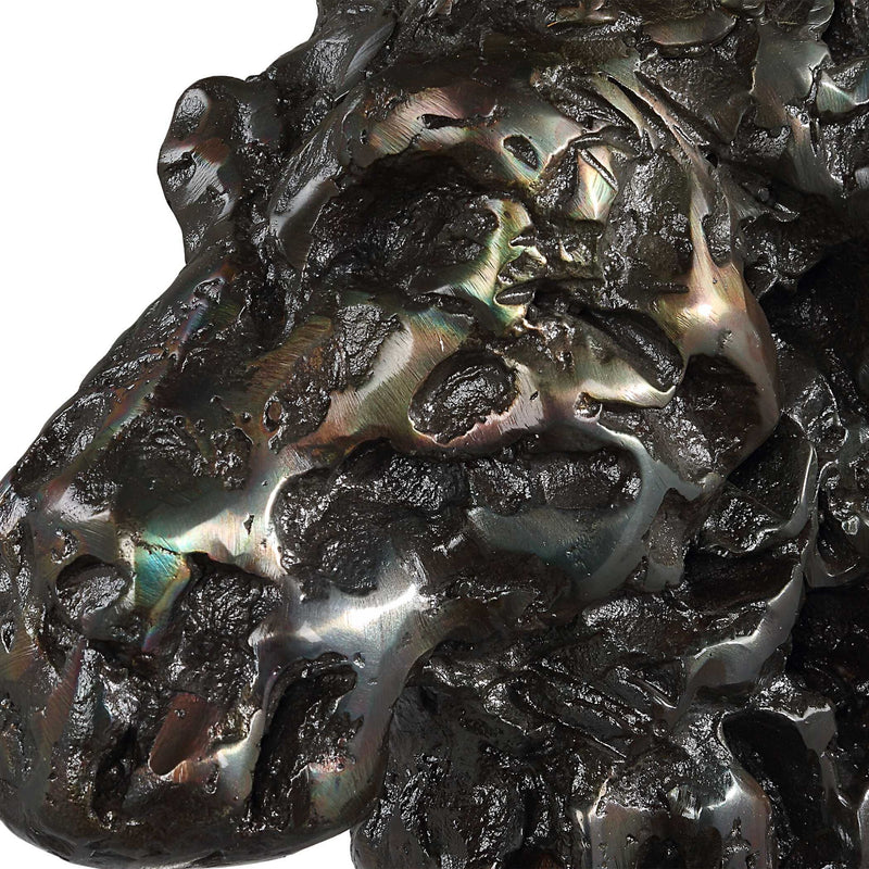 Moose Bust - Bronze Sculpture - Bronze