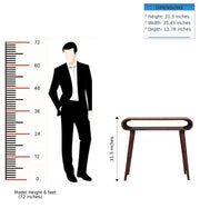 Amaya - Nordic Style Wooden Table - R&R Furniture Gallery (Fountain Valley, CA)