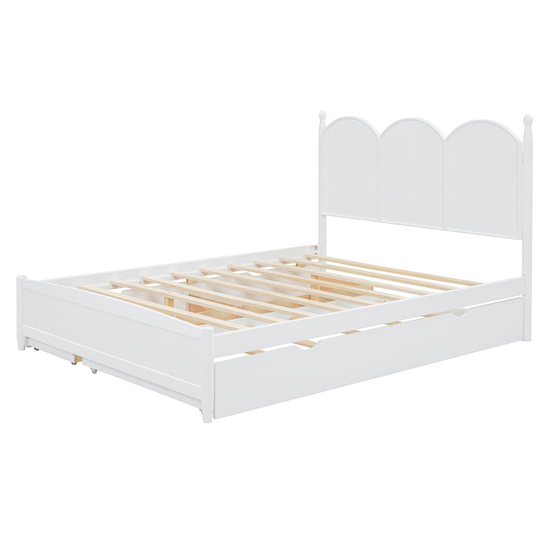 Platform Bed With With 2 Big Drawers And Trundle - R&R Furniture Gallery (Fountain Valley, CA)