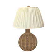Pallora - Rattan Table Lamp - Cream & Natural - R&R Furniture Gallery (Fountain Valley, CA)