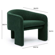 Marla - Velvet Accent Chair - R&R Furniture Gallery (Fountain Valley, CA)