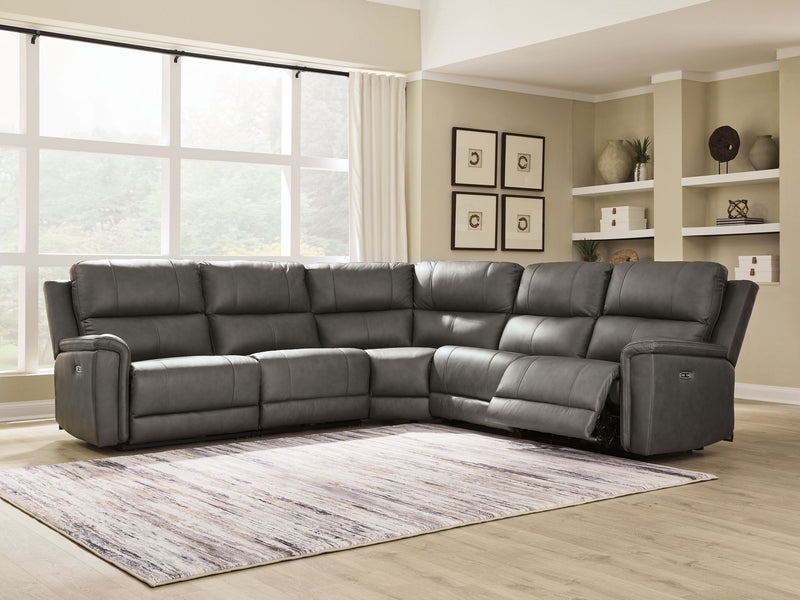Bleckley - Reclining Sectional - R&R Furniture Gallery (Fountain Valley, CA)