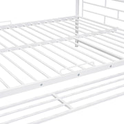 Metal Bunk Bed With Shelf And Guardrails - R&R Furniture Gallery (Fountain Valley, CA)