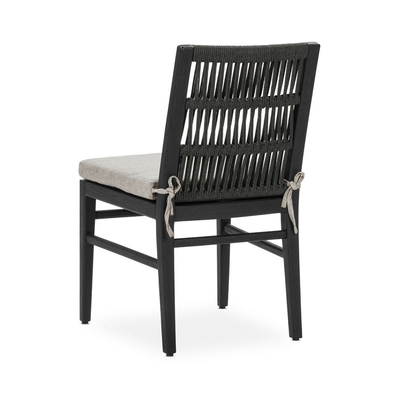 Westville - Outdoor Dining Chair (Set of 2) - Black - R&R Furniture Gallery (Fountain Valley, CA)