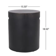 Outdoor End Table With Cutout Handle - Copper - R&R Furniture Gallery (Fountain Valley, CA)