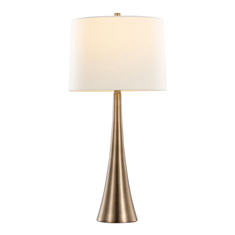 Lumi Source Diana contemporary table lamp set with sleek modern design, featuring two stylish lamps with cylindrical shades.