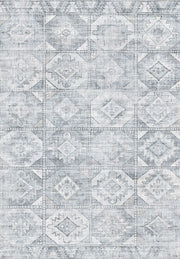 Toucan - 5' X 7' Washable Non - Slip Area Rug - Silver - R&R Furniture Gallery (Fountain Valley, CA)