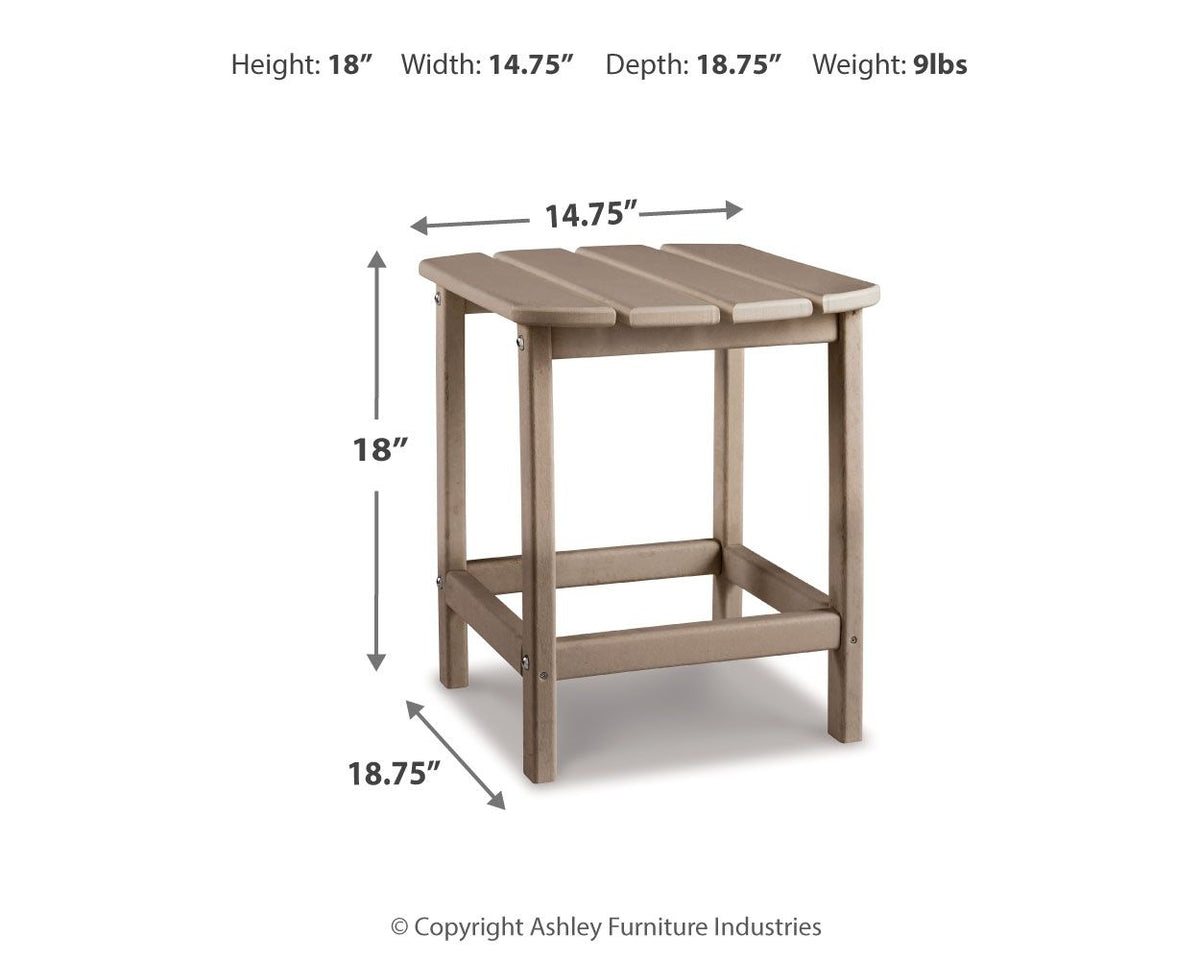 Sundown Treasure - Outdoor End Table - R&R Furniture Gallery (Fountain Valley, CA)