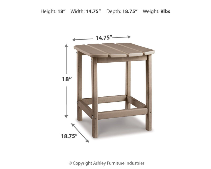 Sundown Treasure - Outdoor End Table - R&R Furniture Gallery (Fountain Valley, CA)