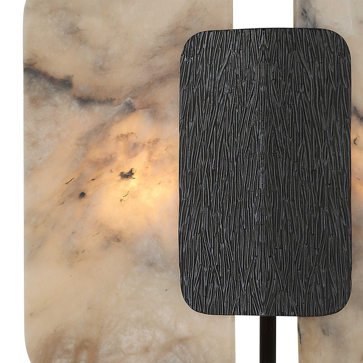 Open Book - Sconce - Dark Bronze / Beige
