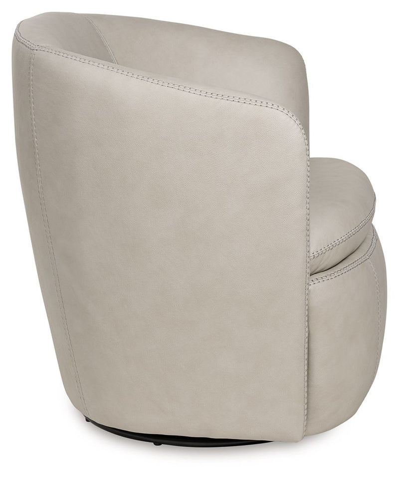 Kierreys - Swivel Chair - R&R Furniture Gallery (Fountain Valley, CA)