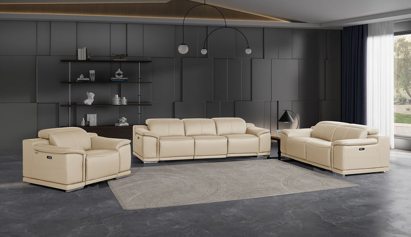 9762 - 6-Piece Modular Power Reclining Sofa, Loveseat And Chair Set With 6 Power Recliners In - R&R Furniture Gallery (Fountain Valley, CA)
