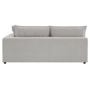 Marisa - Modular RF Loveseat With 2 Pillows - Beige Boucle - R&R Furniture Gallery (Fountain Valley, CA)