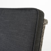 Outdoor Rattan Swivel Barstool With Water Resistant Cushion - Mixed Black / Dark Gray - R&R Furniture Gallery (Fountain Valley, CA)