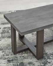 Dynnford - Occasional Table Set (Set of 3) - Gray / Brown - R&R Furniture Gallery (Fountain Valley, CA)