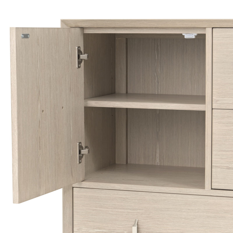 Lotus Bay - 5-Drawer Chest - Sand - R&R Furniture Gallery (Fountain Valley, CA)