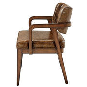 Harvey - Arm Chair (Set of 2) - Brown - R&R Furniture Gallery (Fountain Valley, CA)
