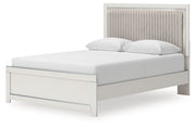 Zuraleus - Upholstered Panel Platform Bed With Roll Slats - R&R Furniture Gallery (Fountain Valley, CA)