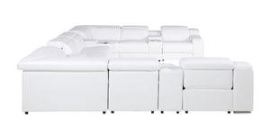 1116 - 12-Piece U-Shaped Sectional Sofa In With 4 Power Recliners & Power Headrests