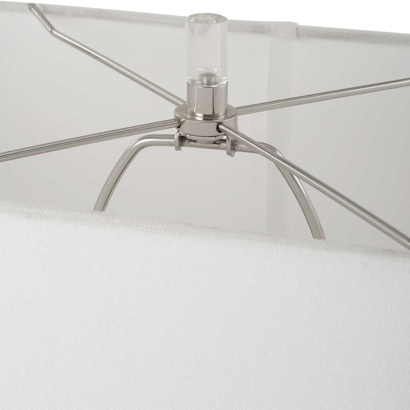 Free Flowing - Table Lamp - Nickel