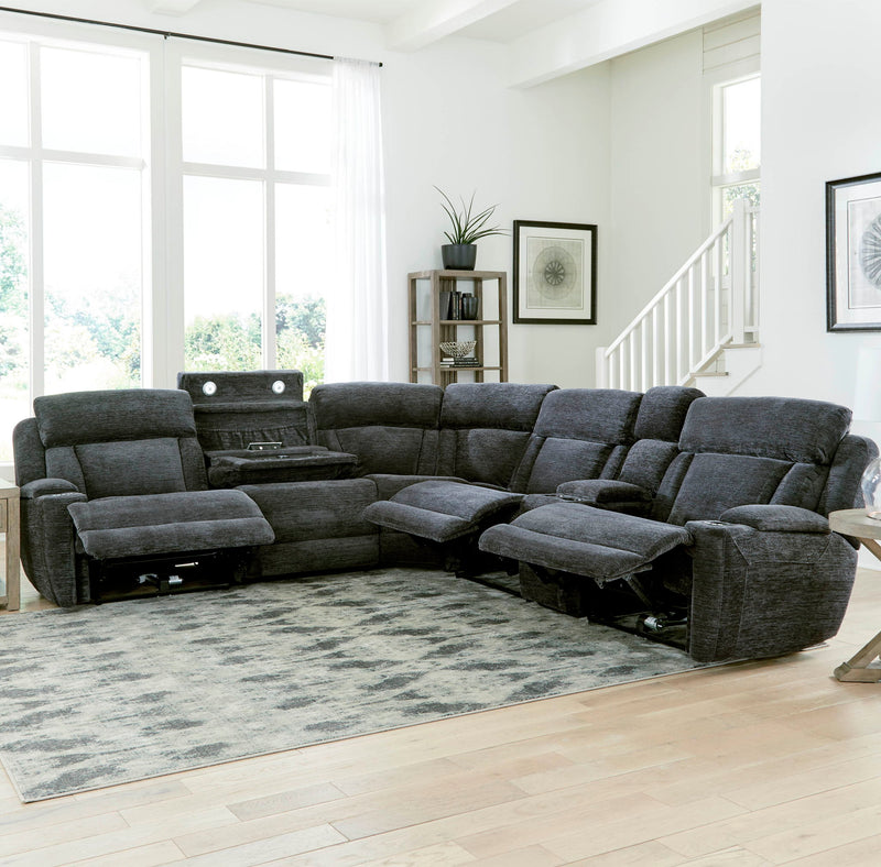 Dalton - Modular Power Reclining Sectional - R&R Furniture Gallery (Fountain Valley, CA)