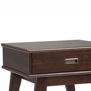 Draper - Handcrafted Mid Century End Table - R&R Furniture Gallery (Fountain Valley, CA)