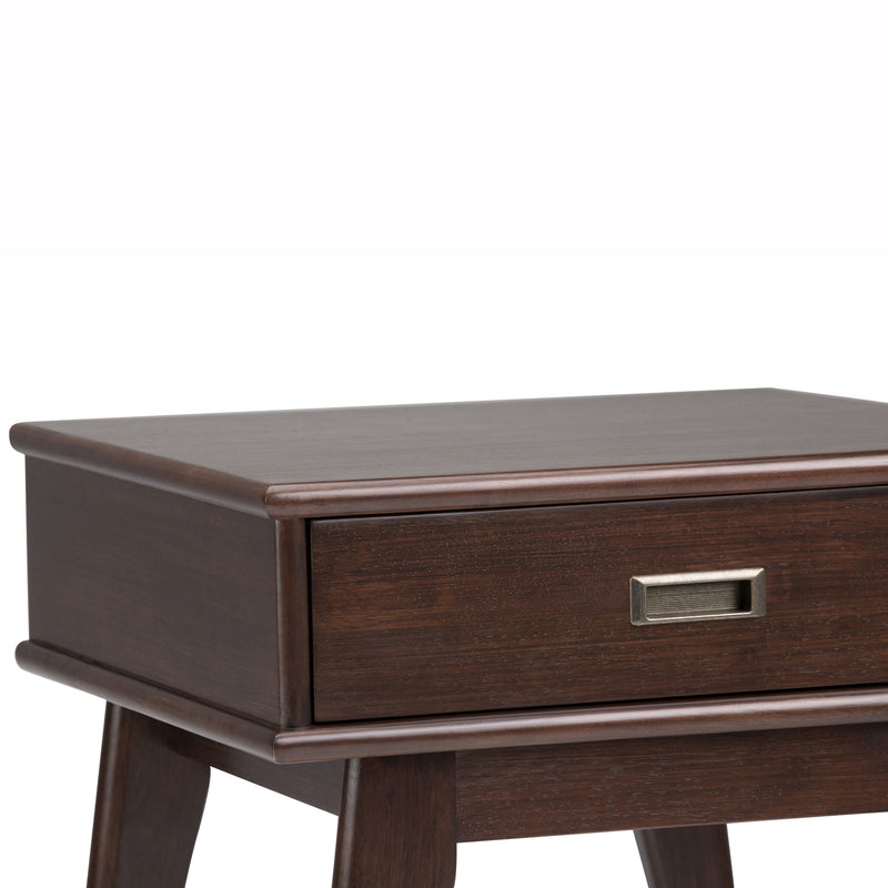 Draper - Handcrafted Mid Century End Table - R&R Furniture Gallery (Fountain Valley, CA)