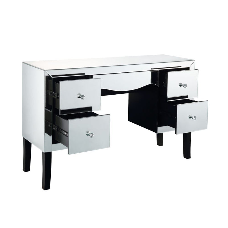 Dominic - Vanity Desk - Mirrored - R&R Furniture Gallery (Fountain Valley, CA)