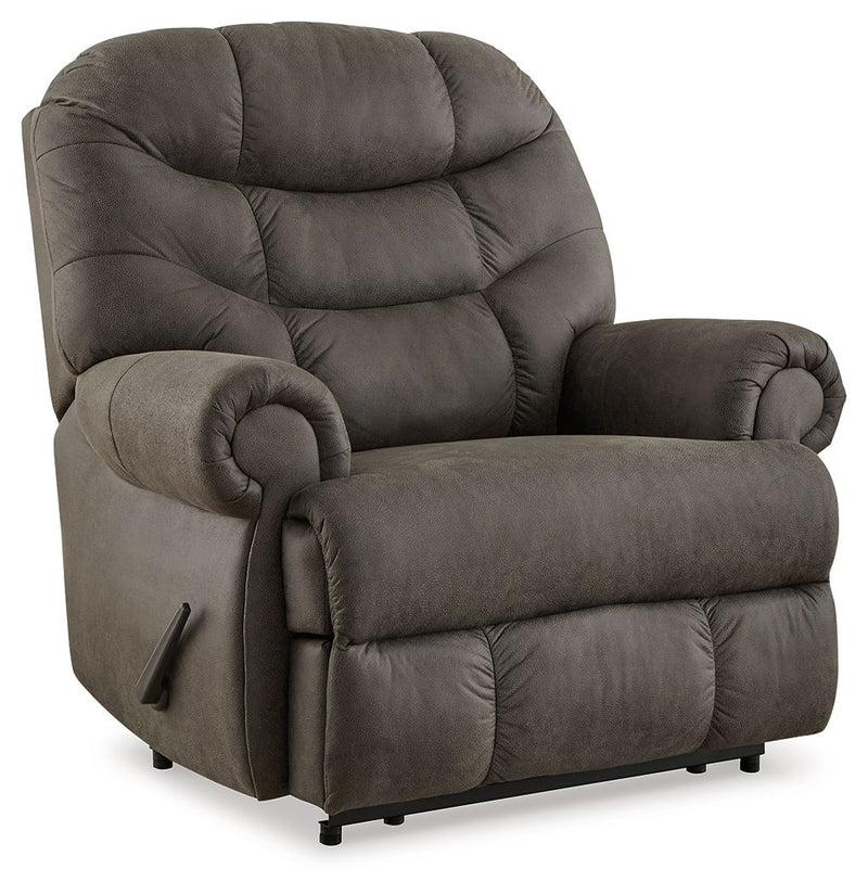 Camera Time - Zero Wall Recliner - Gunmetal - R&R Furniture Gallery (Fountain Valley, CA)