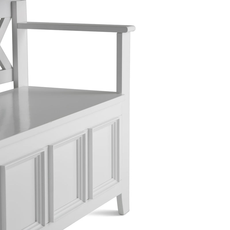 Amherst - Handcrafted Entryway Storage Bench - R&R Furniture Gallery (Fountain Valley, CA)