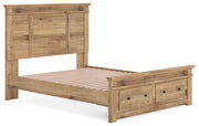 Makidern - Panel Storage Bed With Storage Footboard - R&R Furniture Gallery (Fountain Valley, CA)
