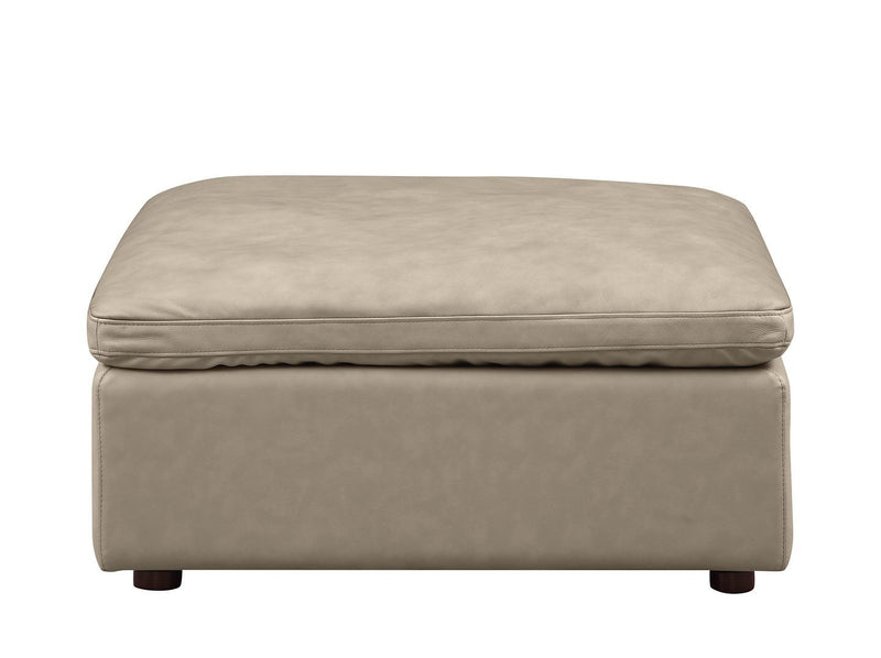 1100 - 5-Piece Left Arm Facing 3-Seat Sectional (Top-Grain Italian Leather)