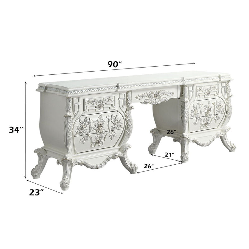 Vanaheim - Vanity Desk - Antique White