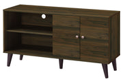 Amidon - TV Stand, With 2 Storage Shelves And 1 Cabinet - R&R Furniture Gallery (Fountain Valley, CA)